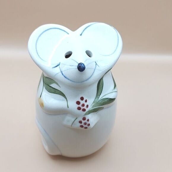 Vintage Gates-Ware Ceramic Mouse Cheese Shaker - Picture 1 of 8